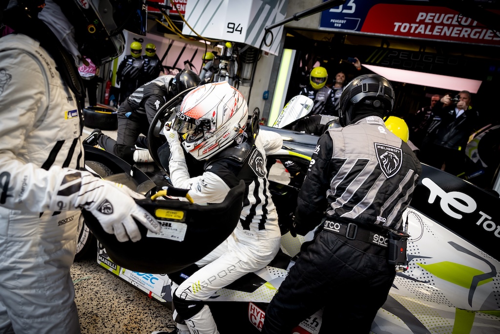 Mikkel Jensen manglede farten på Le Mans
(Foto: Team Peugeot TotalEnergies)